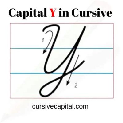 How to Write a Capital Y in Cursive: A Delicate Dance of Pen and Paper